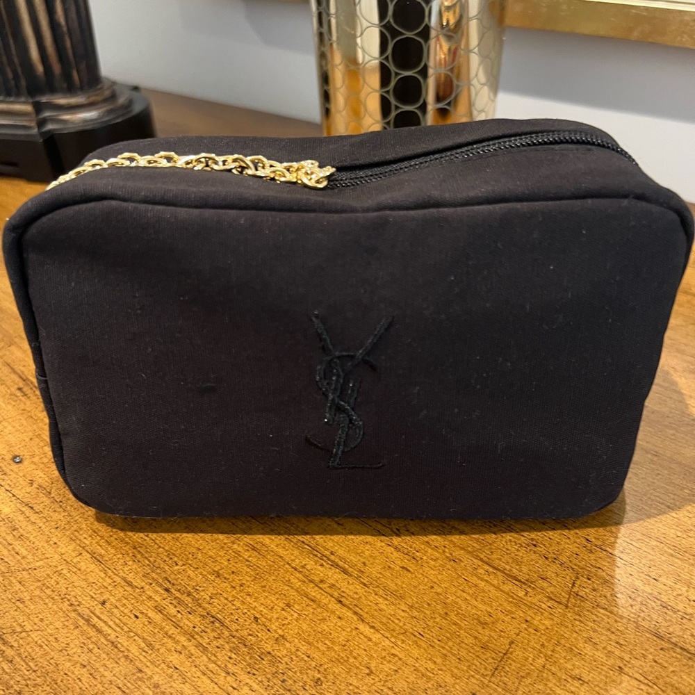 YSL Cosmetic Bag/Wristlet  NEW - Picture 3 of 13